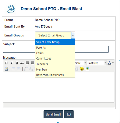 RunPTO Student Directory