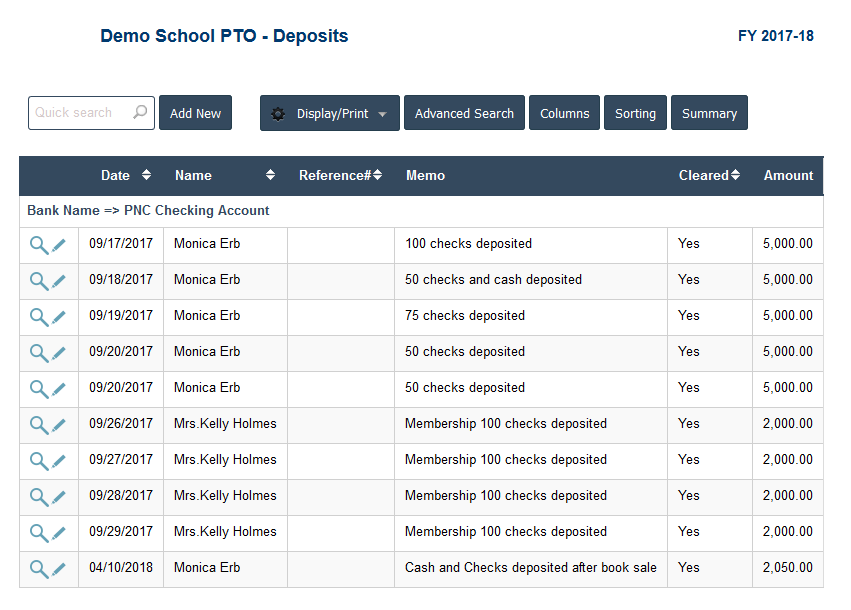 PTO Accounting Software - PTO Income
