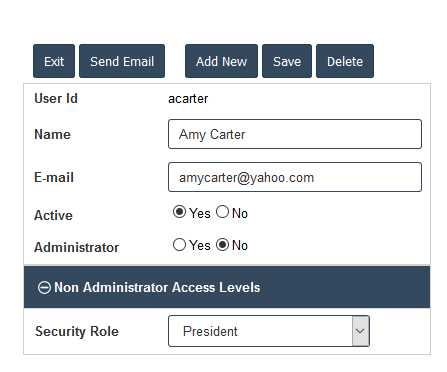 PTA President Role Assignment