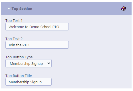 PTA Membership Website Setup